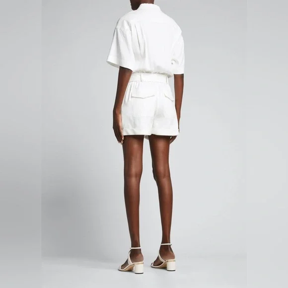 Frame Arie belted romper - Picture 3 of 9